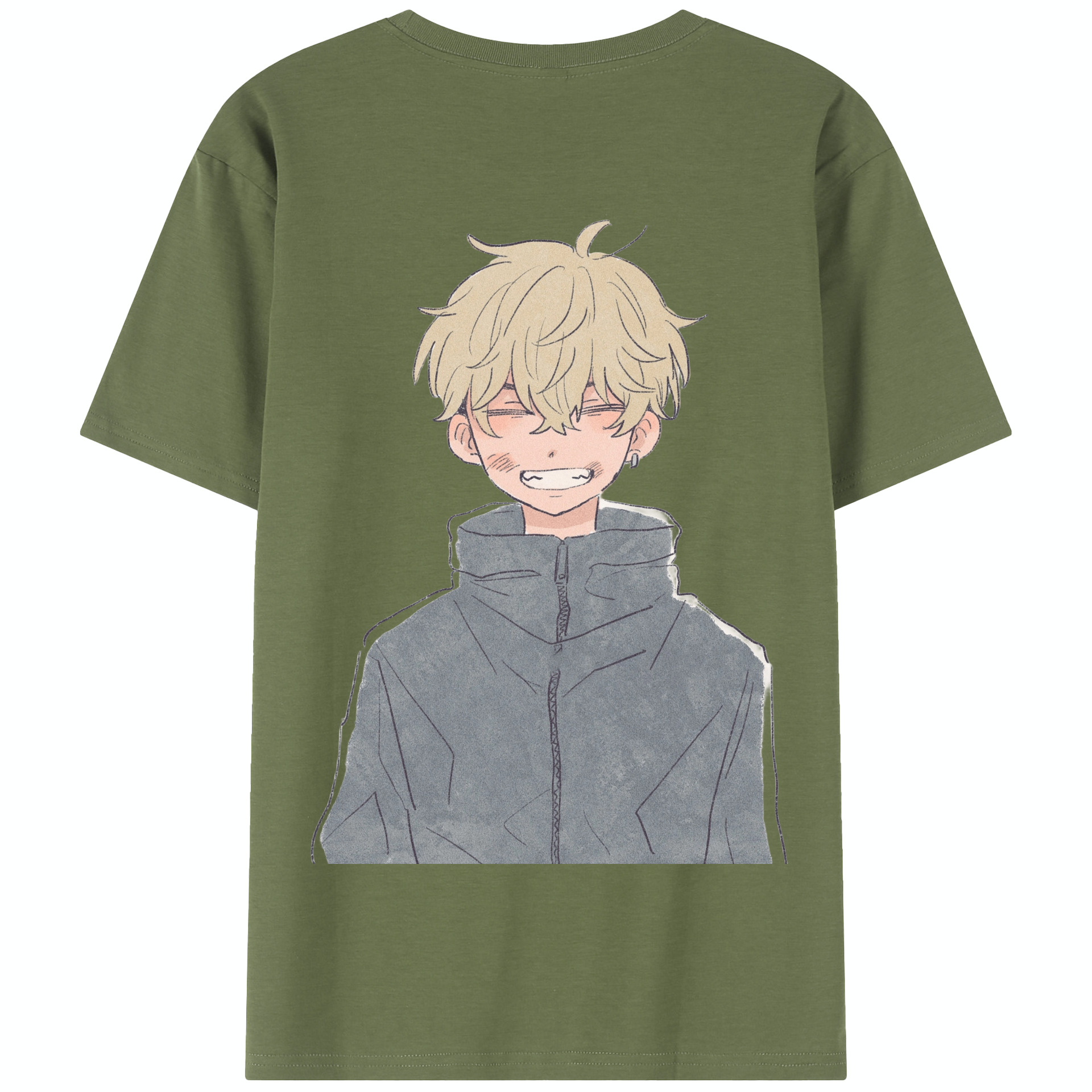 （画像用） 東京リベンジャーズ Tokyo Revengers 綿100％半袖Tシャツ（背面プリント）